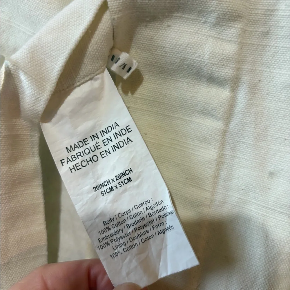 Pottery barn pillow cover